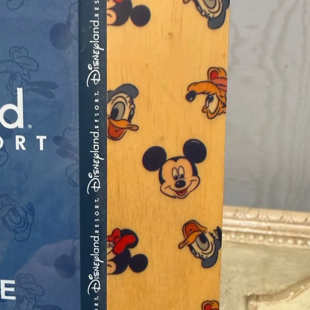 Vintage Disneyland Resort Wooden Photo Picture Frame 5x7